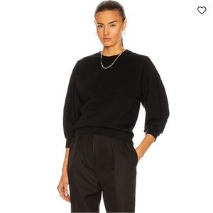NWT Agolde Thora sweatshirt, BLK, Small